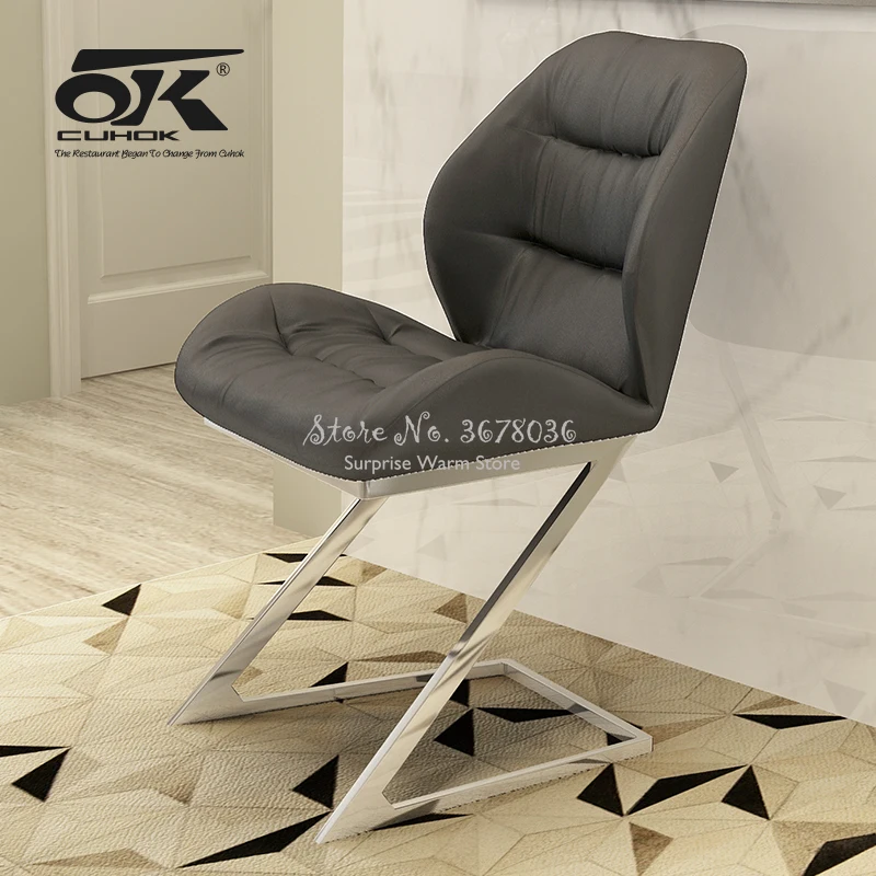  20% Creative Computer Chair Household Modern Simple PU Gaming Chair Fashion Desk Chair Dining Chair