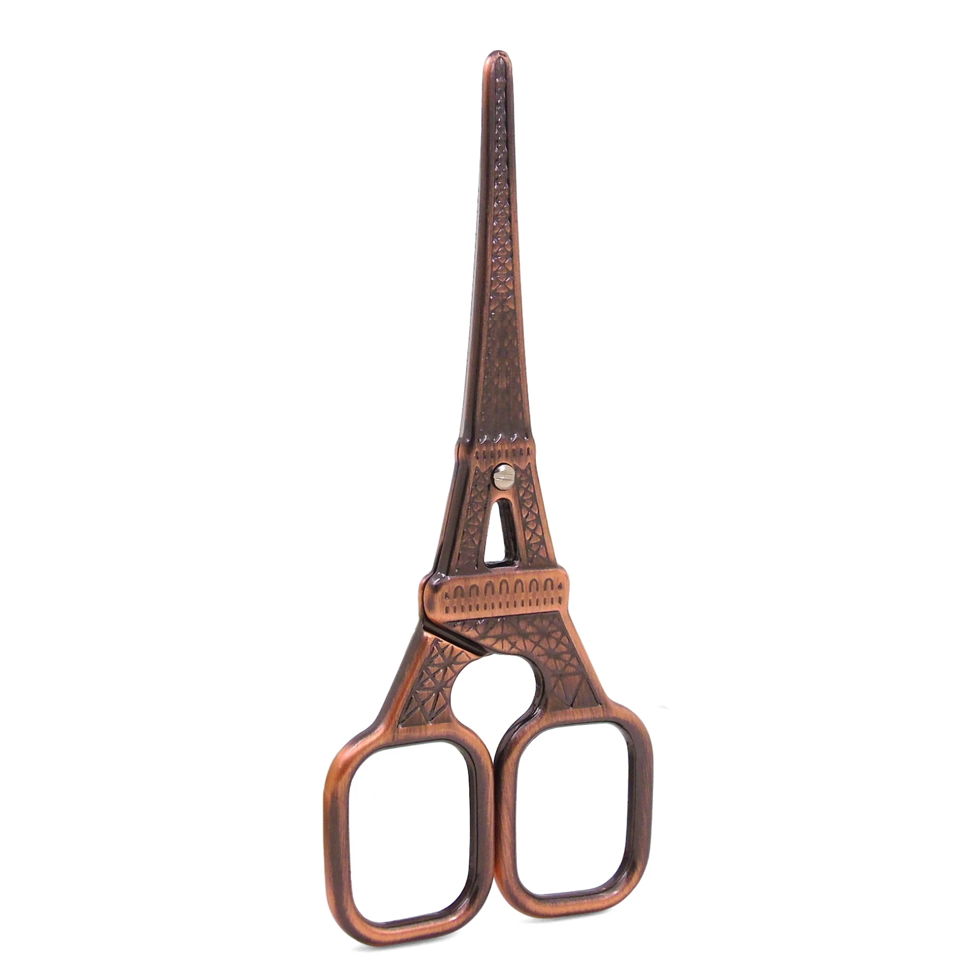Vintage Needlework Scissors Eiffel Tower Tailor Scissors Antique Craft Embroidery Trimming Sewing Shears Embroidery