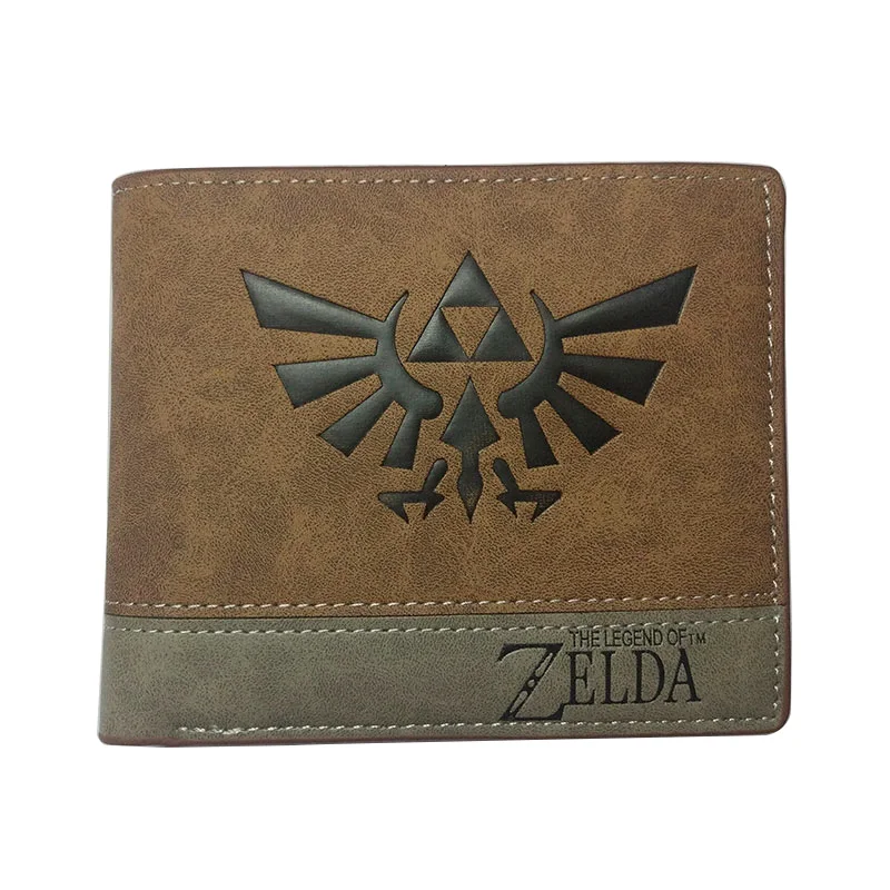 Новые мужские кошельки из аниме Legend of Zelda студенческий держатель для карт кошелек