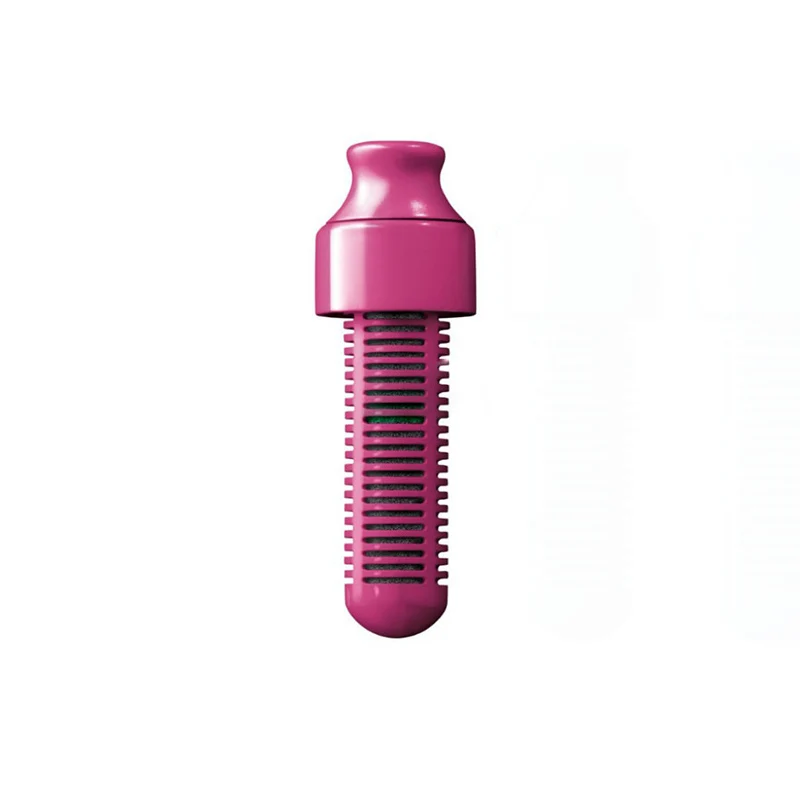 550 мл воды Bobble фильтр для воды Бутылка Открытый Портативный фильтрованный питьевой бутылки со встроенным углеродным фильтром углерода FY0084 - Цвет: Purple-3