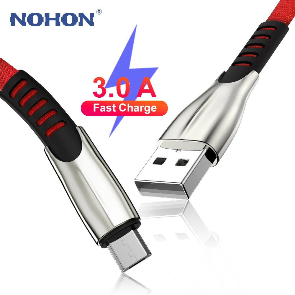 

1M 2M 3M Micro USB Cable Fast Charging For Xiaomi Redmi Note 5 Pro Samsung S7 J5 J7 Huawei Mobile Phone Data Charger Long Wire