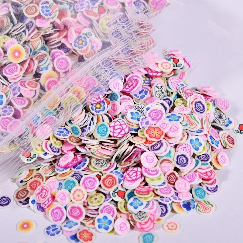 1000 шт слайм наполнитель фруктовые Ломтики DIY глина игрушки Моделирование Пластилин инструмент Полимерная глина наполнитель фруктовый слайм инструмент для пластилиновой игрушки