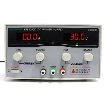 

KPS3050D High Precision High Power Adjustable LED Dual Display Switching DC Power Supply 220V 30V/50A
