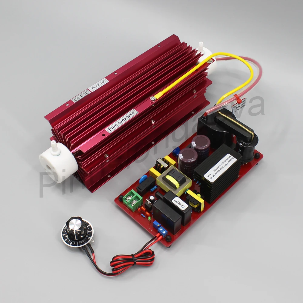 Pinuslongaeva 12G/H 15G/H 15grams adjustable Quartz tube type ozone generator ozone fruit and veget