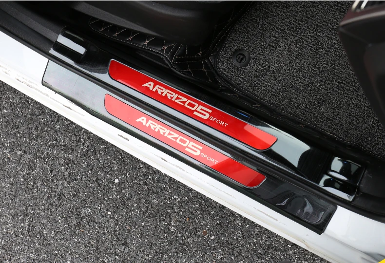 Для Chery ARRIZO5 ARRIZO 5 Добро пожаловать педаль из нержавеющей стали Модифицированная дверная порога педаль заднего охранника автомобильные аксессуары