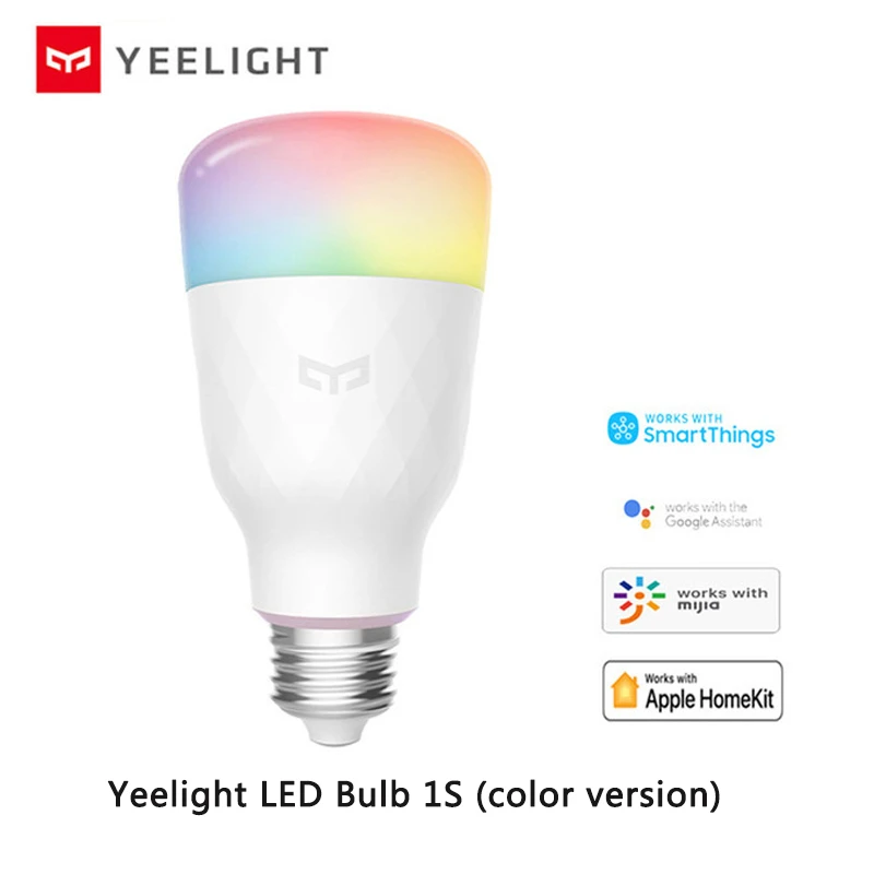 Xiaomi Yeelight Guncelleme Surumu Akilli Led Ampul Limon 1s Renkli 800 Lumen 8 5w Limon Akilli Ampul Ile Calismak Apple Homeki Led Bulbs Tubes Aliexpress
