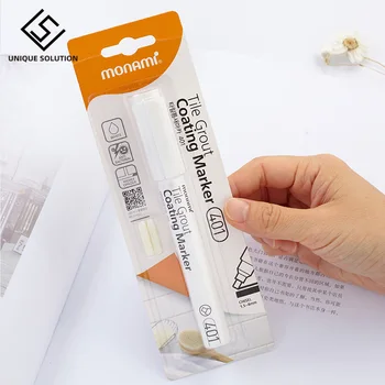 

Tile Gap Repair Color Pen White Tile Refill Artline Grout Pen Waterproof Mouldproof Filling Agents Wall Porcelain