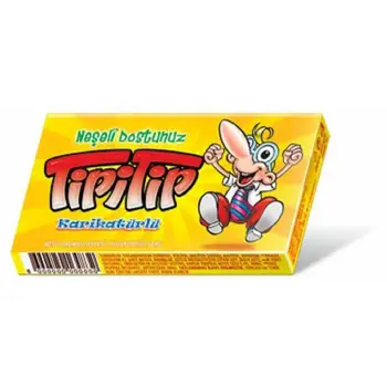 

tipitip tipi tip gum chewing 14 piece Old taste chewing gum 1 pack x 14 gums