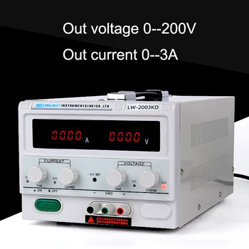 

Longwei high power 200V 3A Adjustable Lab Power Supply Bench Source Digital Switching Power Supplies Voltage Current Stabilizer