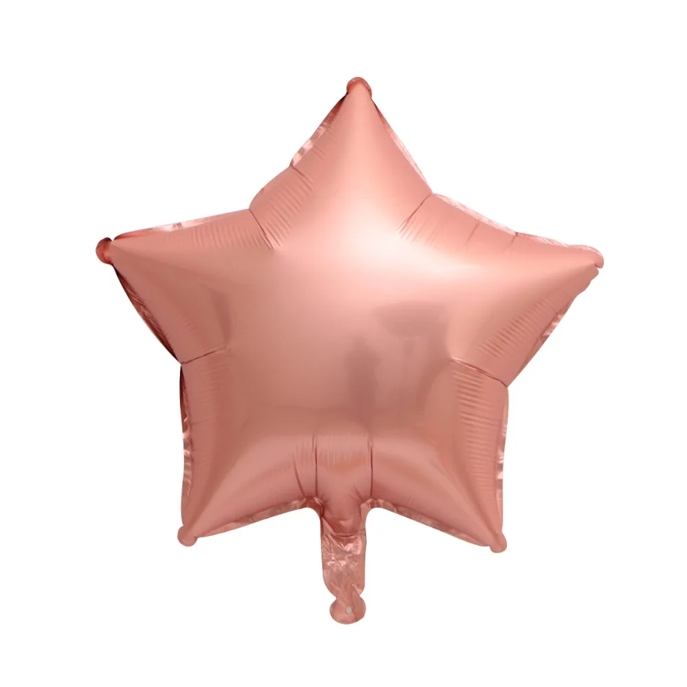 金属色香槟金五角星