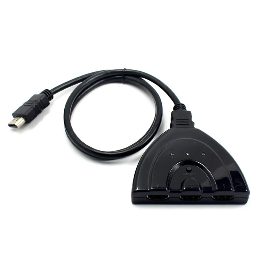 3 порта кабель разветвитель HDMI 1080 P/4 K Переключатель адаптер концентратор для HDTV PS4