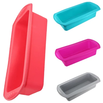 

DIY Silicone Cake Mould Food Grade Silicone Binaural Rectangular Silicone Toast Pan Toast Bread Mould