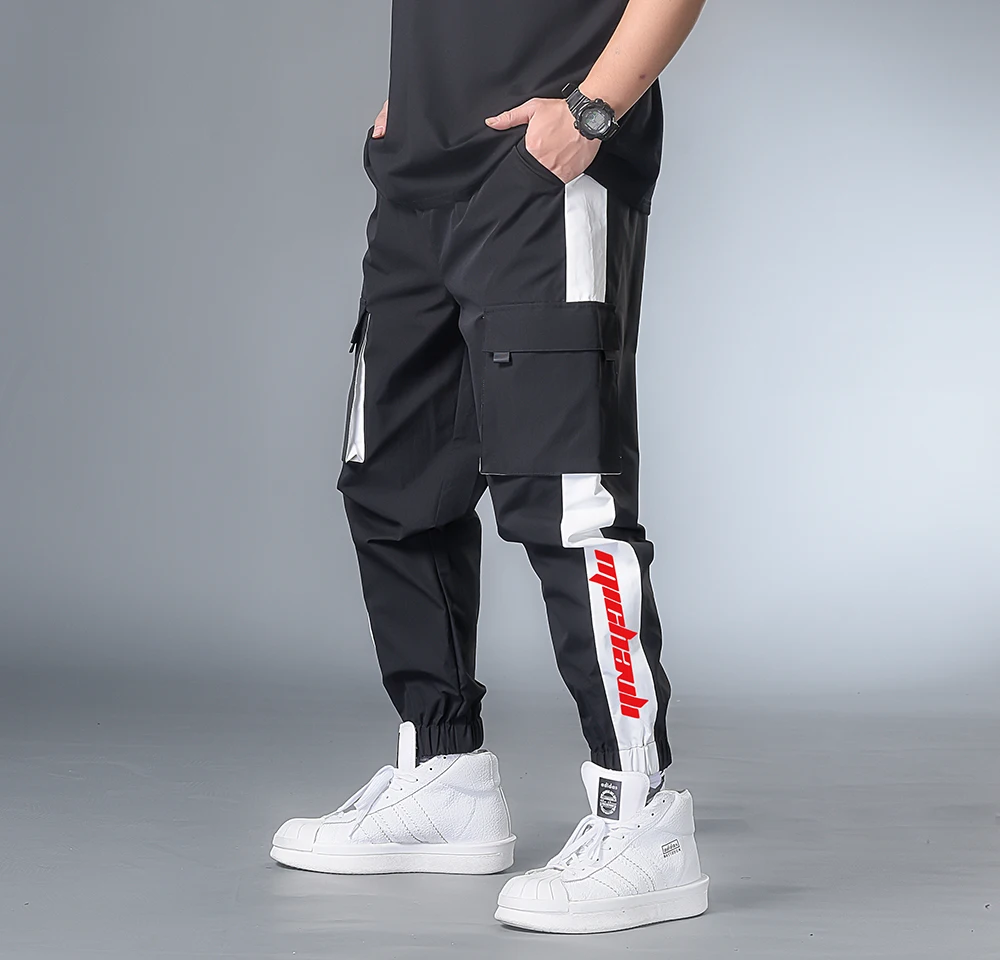7XL 6XL XXXXL Cargo Pants Men 2020 Mens Streetwear Joggers Pants Male Hip Hop Pockets Sweatpants Black Clothing 7XL 6XL XXXXL Cargo Pants Men 2020 Mens Streetwear Joggers Pants Male Hip Hop Pockets Sweatpants Black Clothing