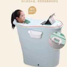 Взрослых негабаритных Ванна ведро ванна негабаритных детей бытовой Ванна цилиндр из 2 частей