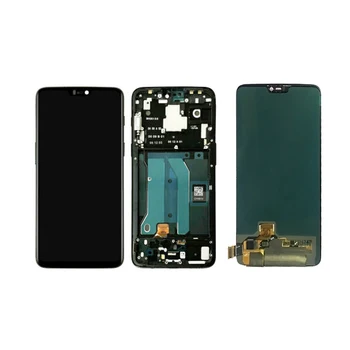 

100% Test For OnePlus 6 1+6 A6000 A6003 LCD Display Touch Screen Assembly With Frame Free Tools