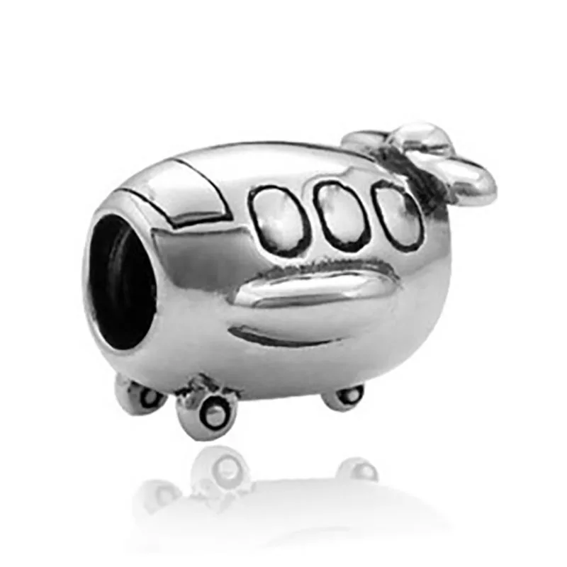 Fit Pandora Подвески Серебро 925 оригинальный браслет бусины для изготовления