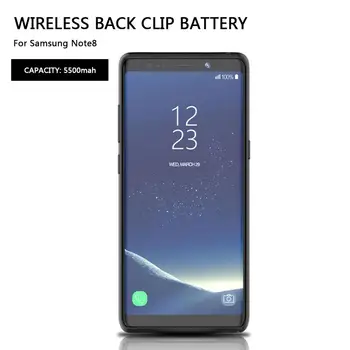 バッテリ充電器ケース 7 8 バッテリーケース 2800 mah 電源銀行充電ケース充電器超スリム外部バック