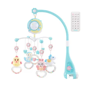 

Holder Rotating Baby Rattles Crib Mobiles Toy Mobile Bed Bell Musical Box Projection 0-12 Months Newborn Infant Baby Boy Toys