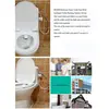 Bathroom Smart Toilet Seat Bidet Toilet Lid / Ass Flusher Intelligent Toilet Flushing Sanitary Device Dropshipping ► Photo 3/6