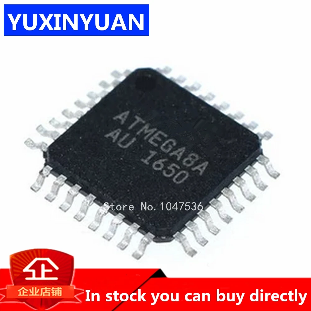 in stock ATMEGA8 16AU ATMEGA8 ATMEGA8A AU ATMEGA8L 8AU QFP IC MCU 8BIT ...