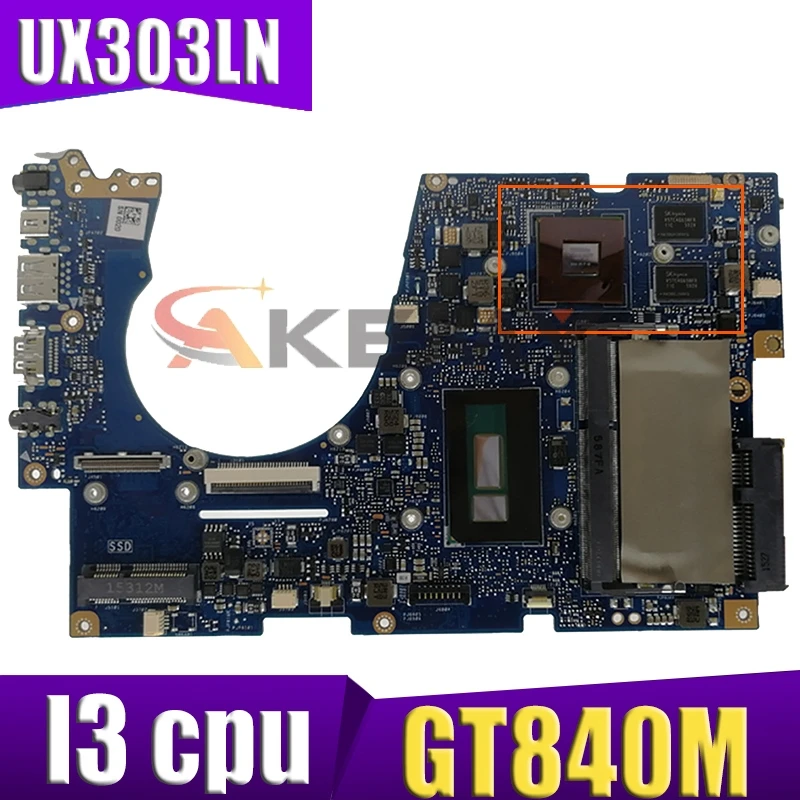 U303L สำหรับ ASUS UX303 UX303L UX303LB UX303LN U3000แล็ปท็อปเมนบอร์ด ...
