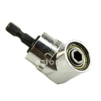 

105 degrees 1/4 Inch Adjustable Turning Head Screwdriver Stainless Steel Hex Shank bit Angle Driver Screwdriver ToolsDrop ship