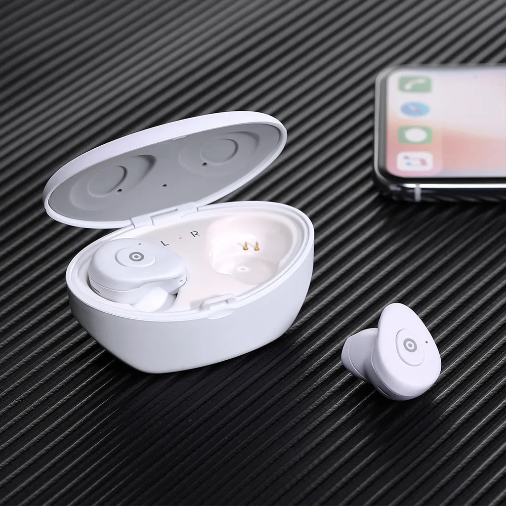 Мини TWS Беспроводная bluetooth-гарнитура Twins True In-Ear стереонаушники предназначены для спорта простой и модный F820