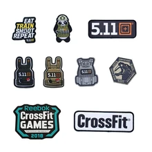 CrossFit Вейдер кулак военный ПВХ Боевая нашивка значки эмблема металлическая аппликация заплатка для одежды рюкзак аксессуары