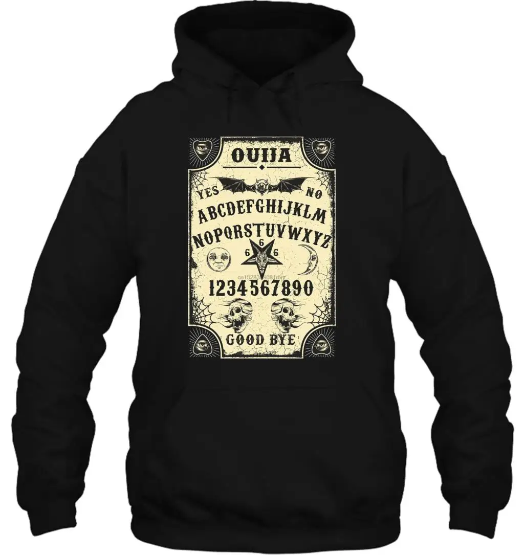 Мужская толстовка с забавным принтом Ouija Board Spooky Horror Ghostly, повседневная женская уличная одежда
