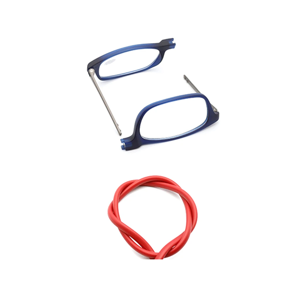 

TR90 hanging neck magnetic reading glasses magnifier for reading men presbyopic glasses woman with glass lenses