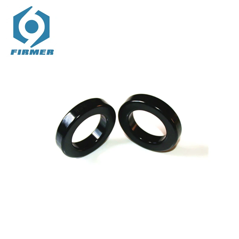 Ferrite Core 77.8x49.2x15.9 mm 2 pcs Toroidal Core Sendust Magnetic Ferrite Chokes Ring Iron Powder Inductor Ferrite Rings Black