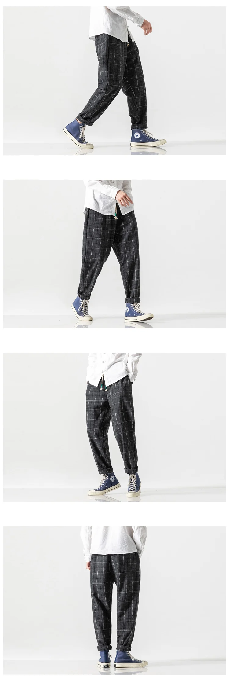 Мужские шаровары, японские повседневные хлопковые вельветовые брюки, мужские штаны для бега, китайские мешковатые штаны, мужские свободные штаны в стиле хип-хоп Harajuku