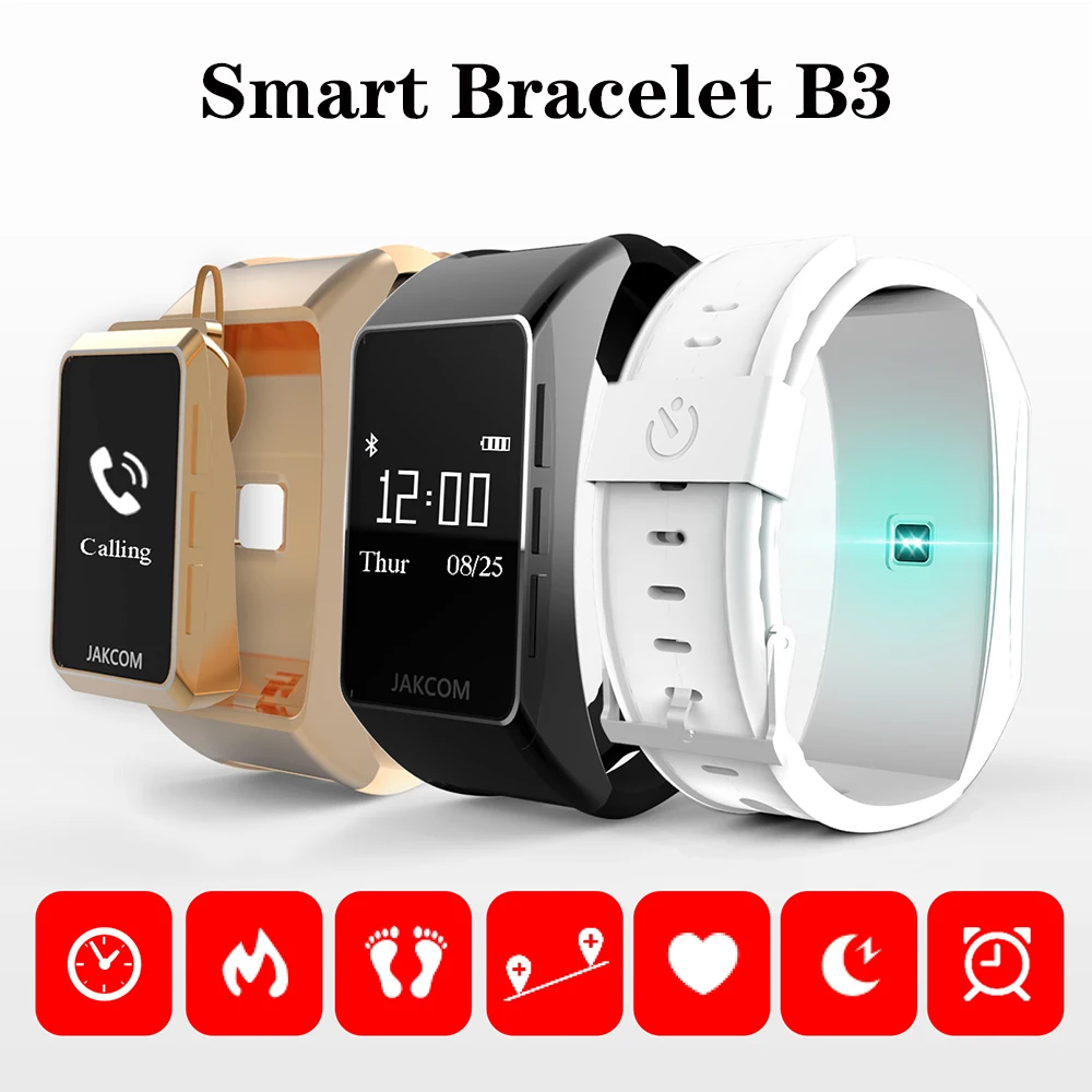 

B3 Smart Band Heart Rate Monitor podometer Watch For Xiomi Bracelet Talkband smart Wristband Passometer Dial Call