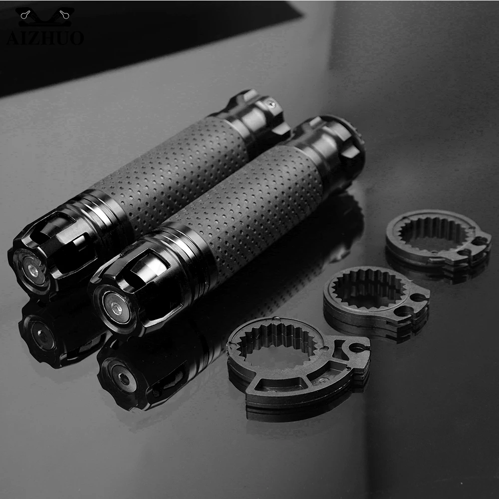 CNC Аксессуары для мотоциклов ручки руля ручная ручка для SUZUKI GSXR GSX-R 600 750 1000 K1 K2 K3 K4 K5 K6 K7 K8 K9 - Цвет: black