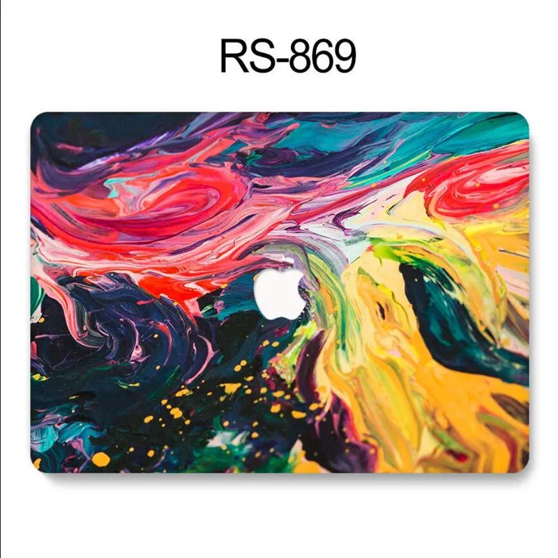 

For MacBook Air 13 inch A1932 Case 2020 A2179 Cover Flower Print Laptop Case for MacBook Pro 13 16 inch Touch bar A2141 A2159