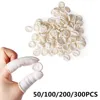 200Pcs/Bag Natural Rubber Disposable Latex Finger Cots Sets Fingertips Protector Gloves White anti static Finger sleeve ► Photo 1/6