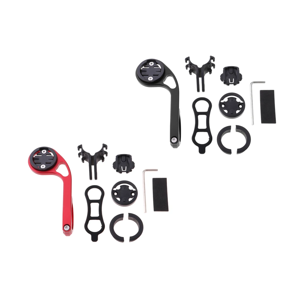 Bike Stem Out Front Computer Mount Light Holder GPS Stopwatch Rack For Garmin