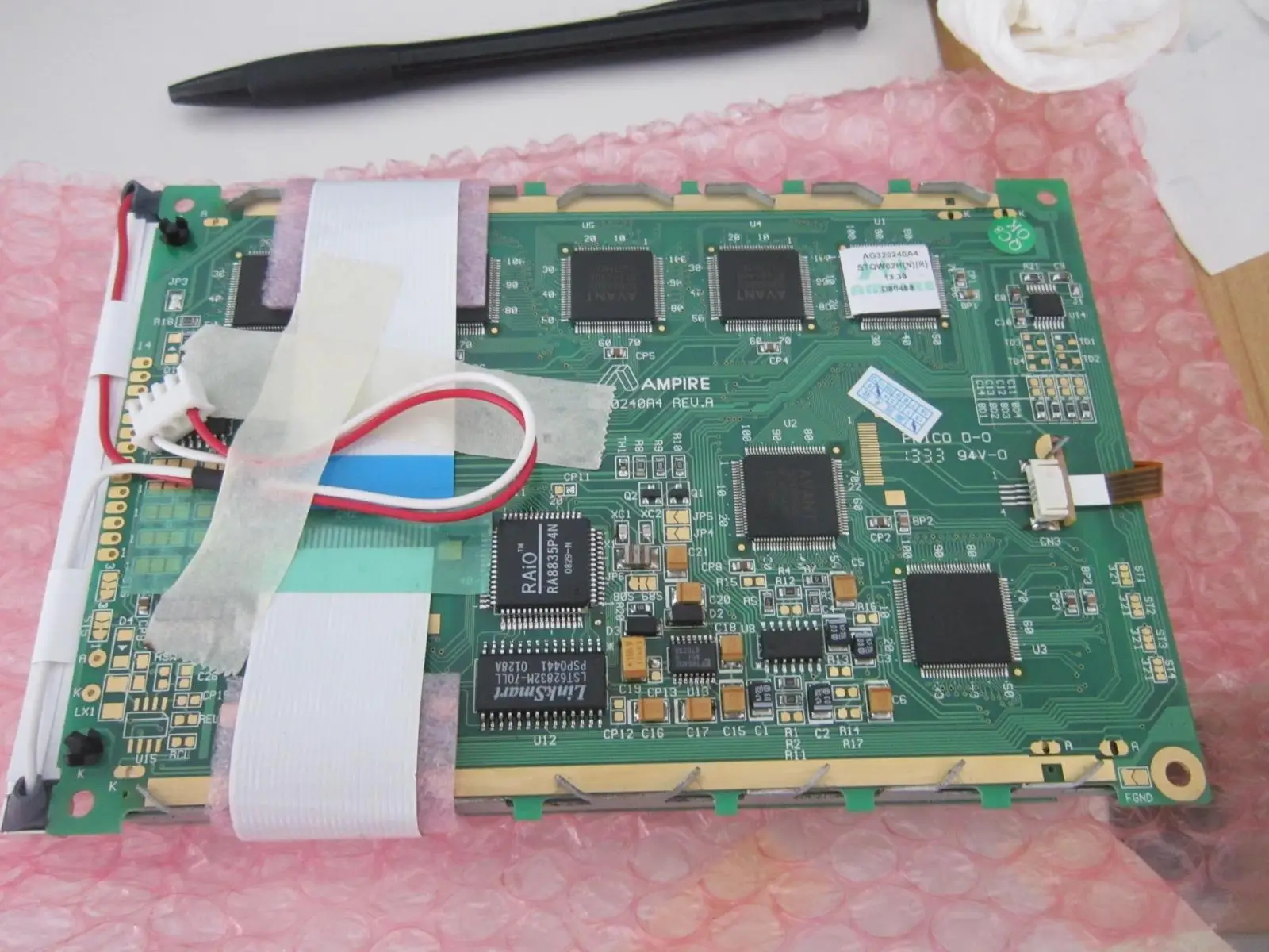 

For 24PIN AMPIRE 320240 A1 REV.D Taiwan Crystal LCD Screen Price negotiable