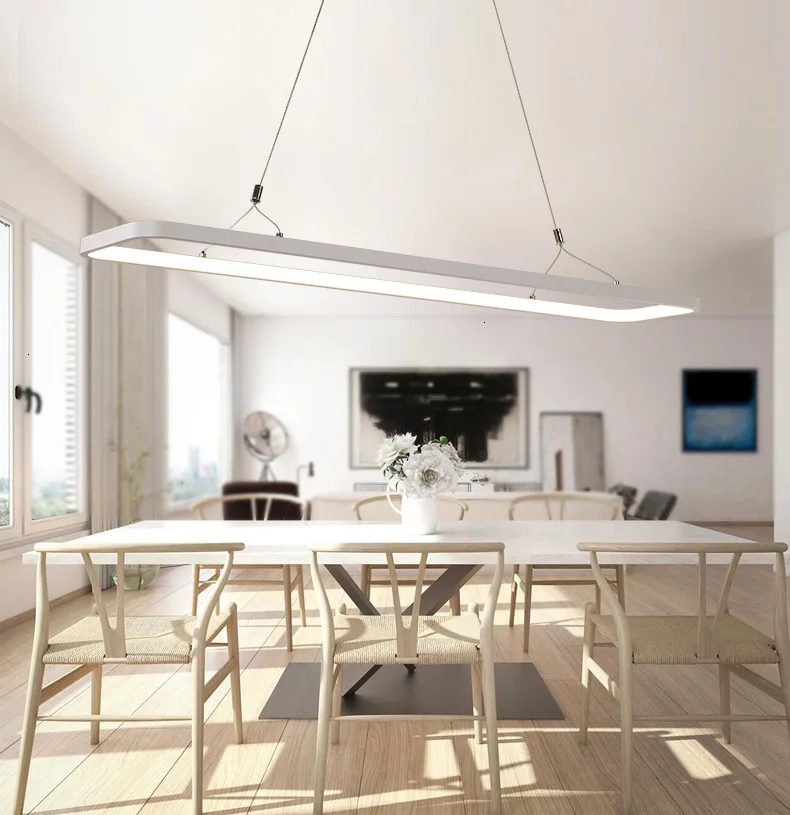 Circle Pendant Lights for Living room Bedroom office and kitchen hanging lights lustre de plafond moderne Pendant Lamp LED