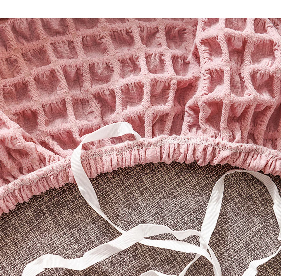 Роскошный эластичный чехол для дивана, чехлы для дивана, кресло, шезлонг, защита мебели с элегантной юбкой, универсальный чехол
