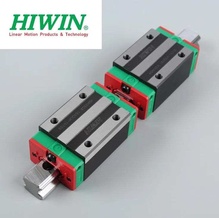 1pcs 100% Original Hiwin linear guide rail HGR15 - 2000mm + 2pcs HGH15CA narrow block carriage bearings for cnc | Спорт и