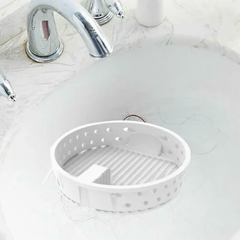 

HOT*Plastic Gaxeful Sink Strainer With Post Stopper Drainer For Kitchen Bathroom