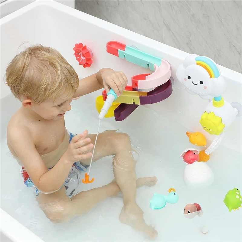 brinquedo-da-banheira-do-bebe-diy-parede-succao-agua-slide-banheira-brinquedos-para-criancas-mini-chuveiro-sprinkler-banheiro-brinquedos-com-animais-flutuantes