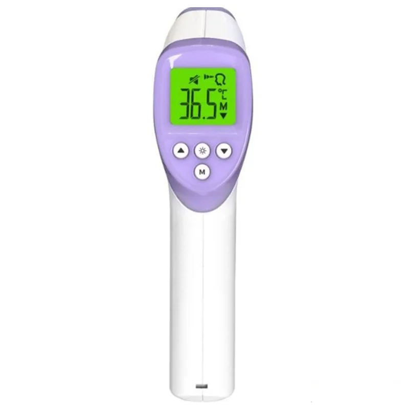 

Infrared Forehead Thermometer Adult Non Contact,Temporal Thermometer for Adults Kids Baby,with Battery(Purple)