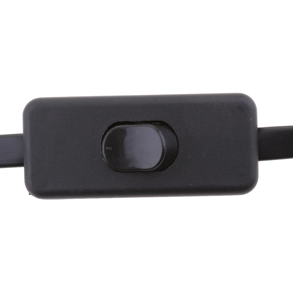 Car OBD2 Cable Extension Connector With Switch Male To Female