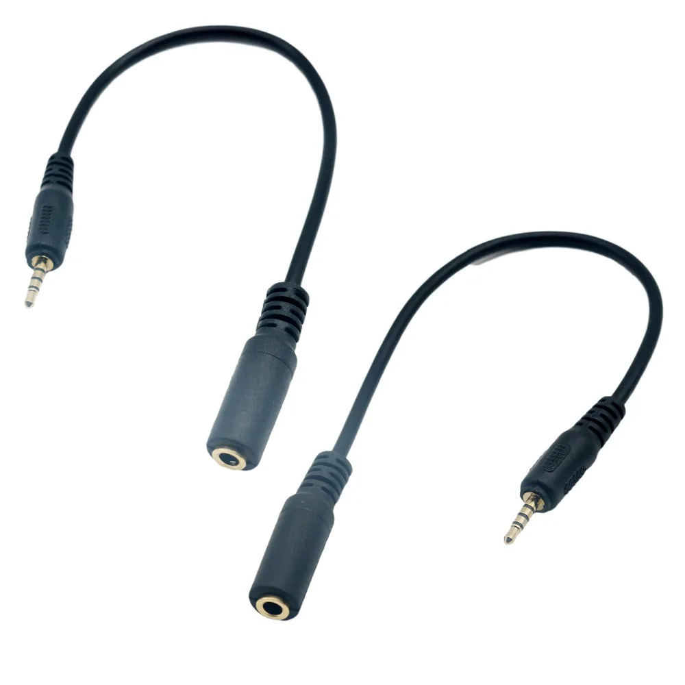 2.5mm4pole公转3.5MM4节母0.2米镀金线 4
