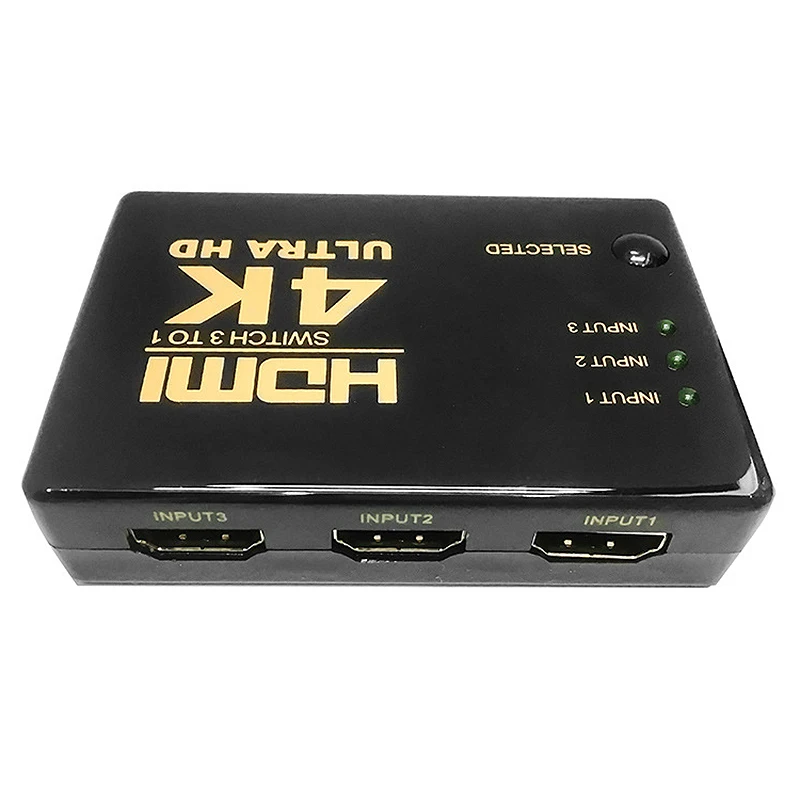 1080P HDMI видео коммутатор 4K x 2K сплиттер 3 входа 1 выход переключатель для DVD TV