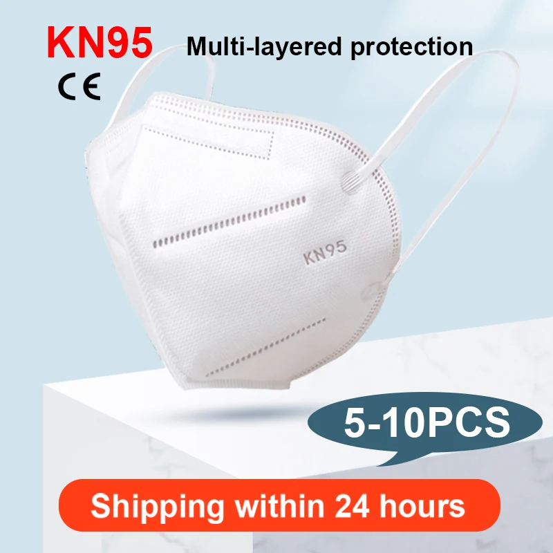 

KN95 Mask CE Certification Face Mask Disposable Anti-Dust KN95 Features like FFP2 FPP3 Anti Haze Pollution N95 Mouth Masks face