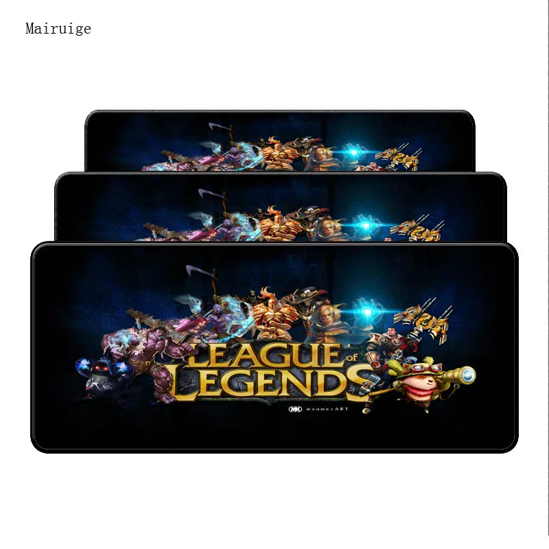  Free Shipping Speed LOL Large Lock Edge Gaming Mouse Pad Computer for League Of Legends Dota CSGO G