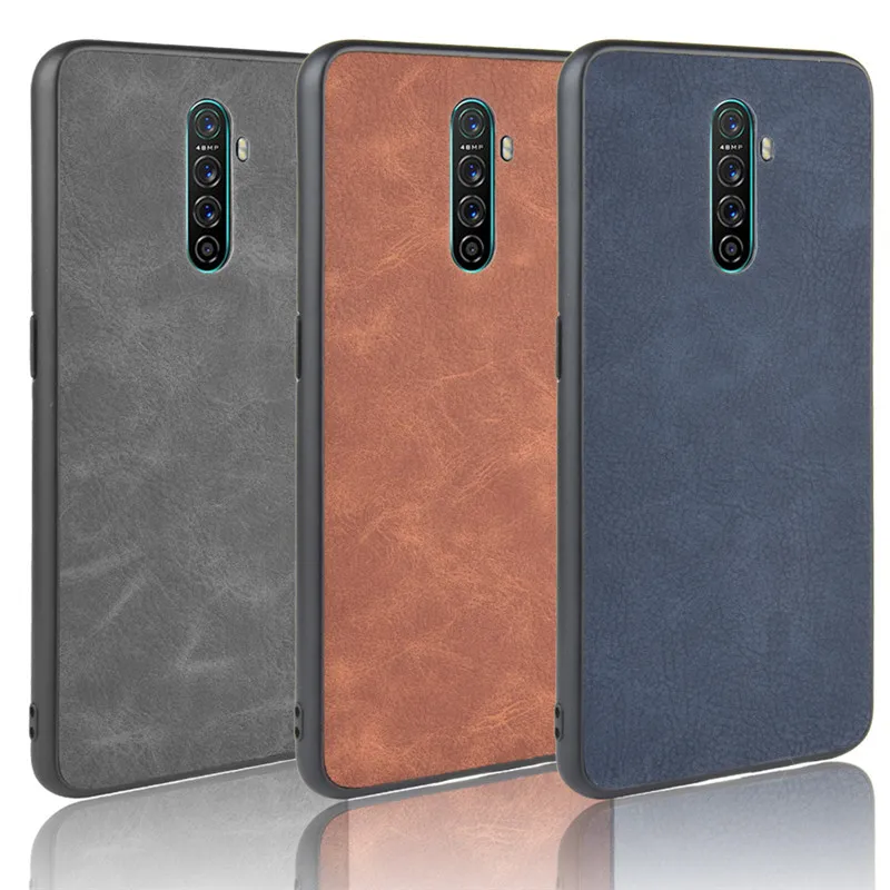 Силиконовый чехол OPPO Reno Ace для Oppo X2 Pro мягкий из ТПУ искусственной кожи на заднюю